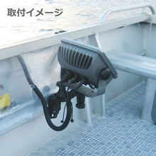 画像をギャラリービューアに読み込む, RAMマウント / スイングアームセット 魚探取り付けタイプ 床面取り付け