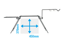 画像をギャラリービューアに読み込む, belmont / BM284 アイアン焚火スタンド(収納ケース付)
